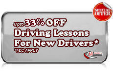 50% Discount for New Learner Driving Lessons